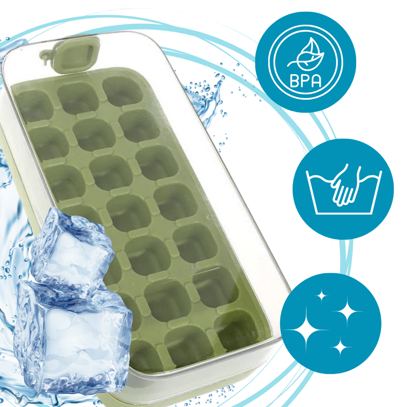 Non-stick Silicone Ice Cube Trays