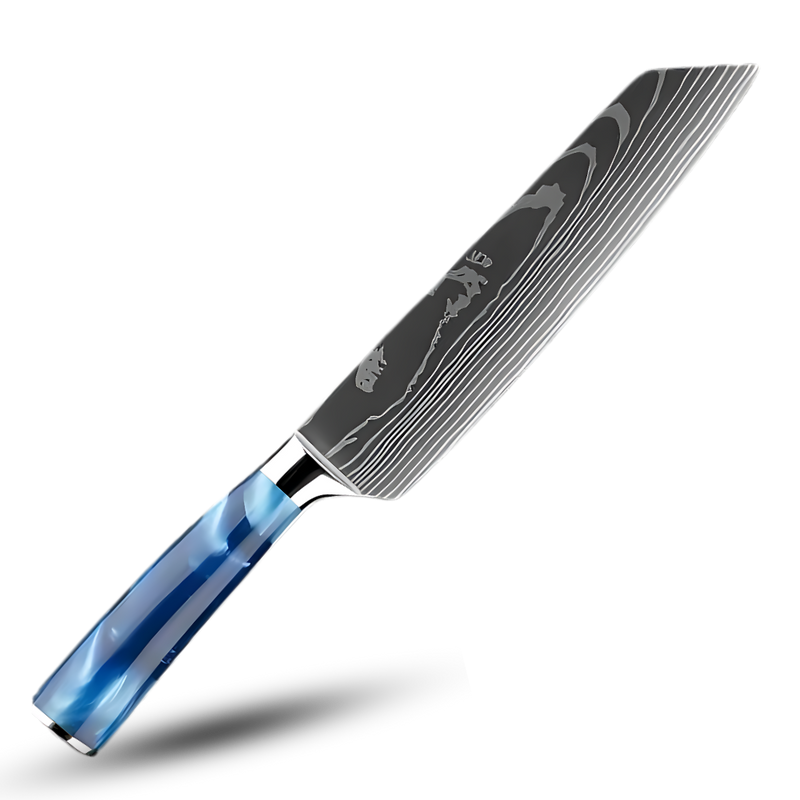 Ocean Blue Japanese Knives
