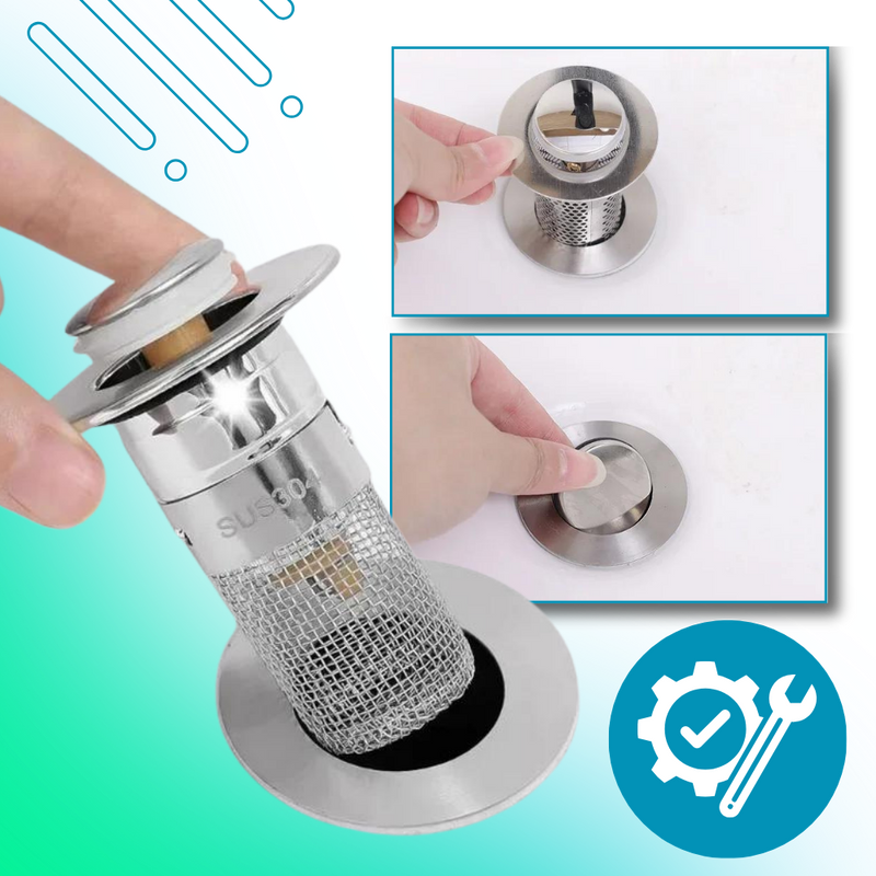 Odor Isolation Pop Up Sink Stopper