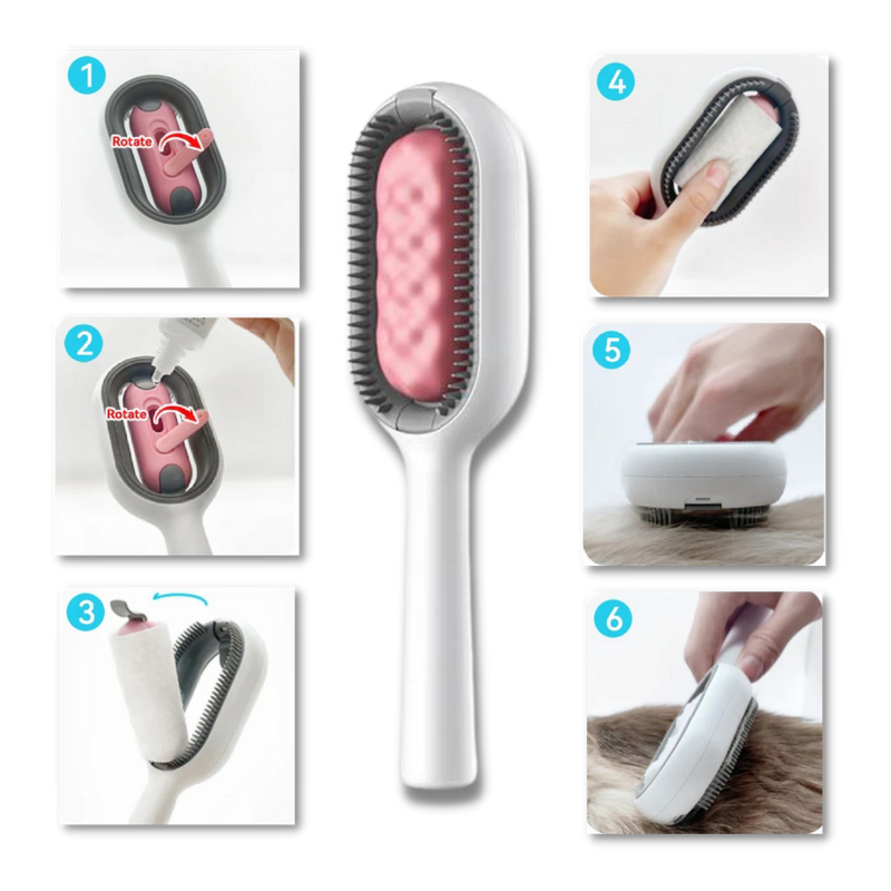 Pet Grooming Comb with Water tank