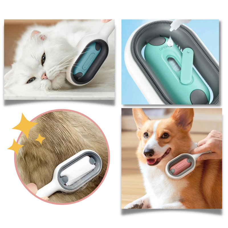 Pet Grooming Comb with Water tank