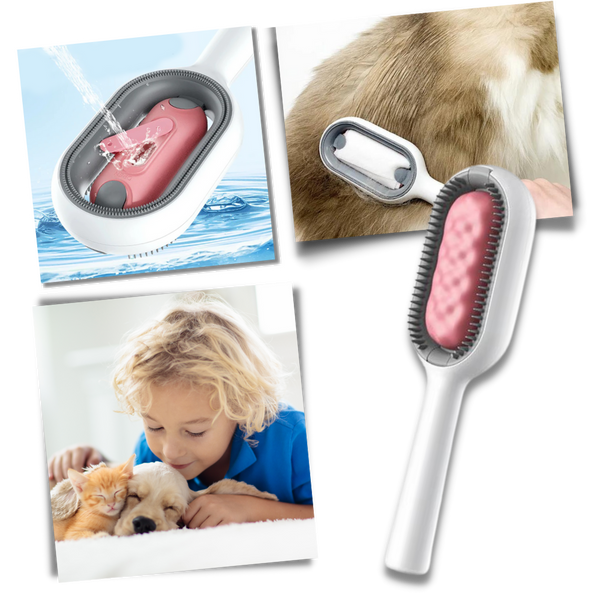 Pet Grooming Comb with Water tank