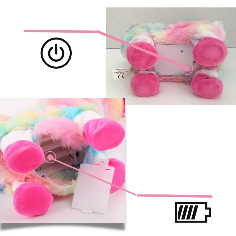 Rainbow Dancing Llama Musical Shakin Toy