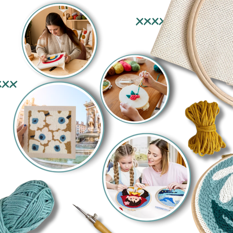 Tranquil Thread Punch Needle Kit