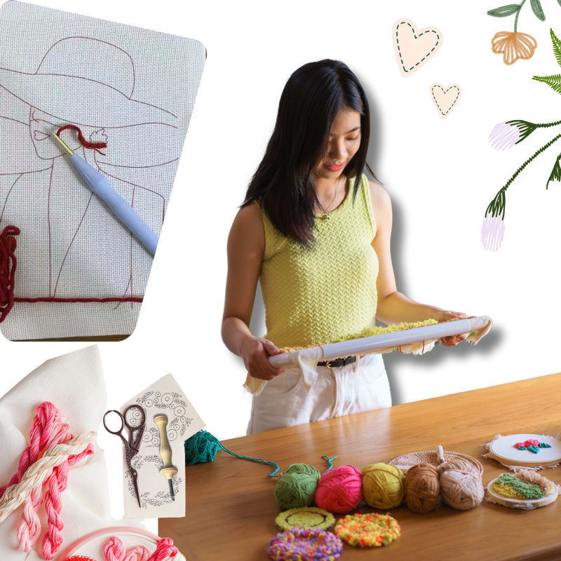 Tranquil Thread Punch Needle Kit