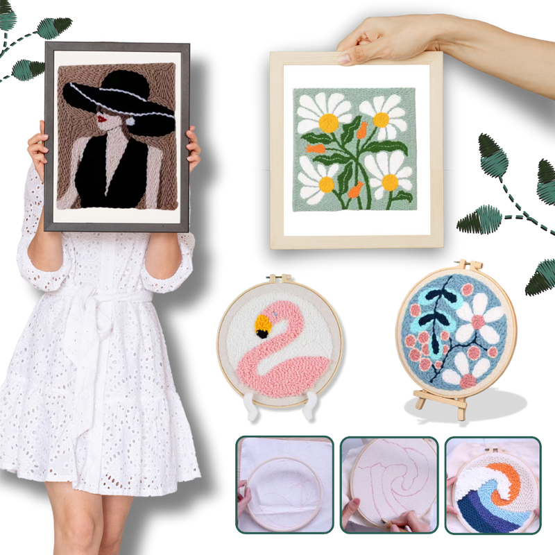 Tranquil Thread Punch Needle Kit
